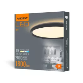   LED Ceiling Light VIDEX DL6S 24W 3000K-4000K-65000K 230V White VL-DL6S-24CW