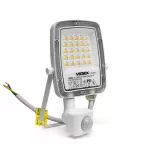 LED Floodlight with motion sensor VIDEX-FLOOD-LED-F5-PIR-20W-CCT