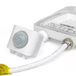 LED Floodlight with motion sensor VIDEX-FLOOD-LED-F5-PIR-20W-CCT
