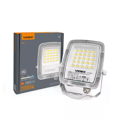 LED Floodlight VIDEX-FLOOD-LED-F5-20W-CCT
