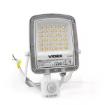 LED Floodlight with motion sensor VIDEX-FLOOD-LED-F5-PIR-30W-CCT