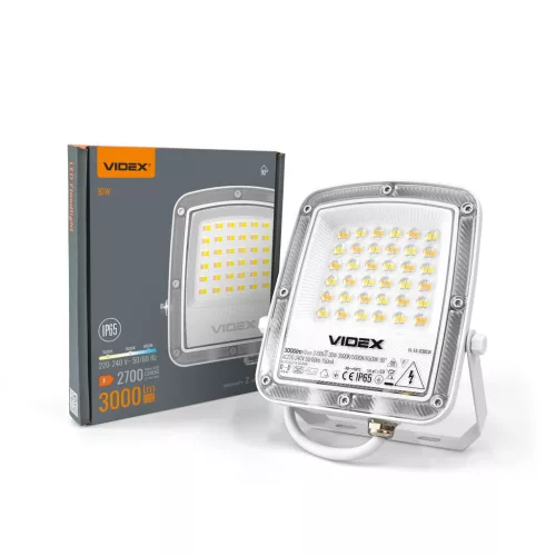 LED Floodlight VIDEX-FLOOD-LED-F5-30W-CCT