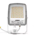 LED Floodlight with motion sensor VIDEX-FLOOD-LED-F5-PIR-50W-CCT