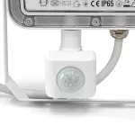 LED Floodlight with motion sensor VIDEX-FLOOD-LED-F5-PIR-50W-CCT