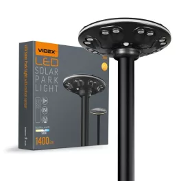   LED Solar Park Light with motion sensor VIDEX VL-GLSO-1254-S VL-GLSO-1254-S