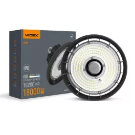   LED High Bay Light VIDEX HB01 100W 5000K 18000Lm 230V Black VL-HB01-1005B