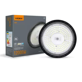   LED High Bay Light VIDEX HBe03 100W 5000K 12000Lm 230V Black VL-HBe03-1005B