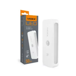   LED RECHARGEABLE NIGHT LIGHT with MOTION SENSOR VIDEX VL-NL053W-S VL-NL053W-S