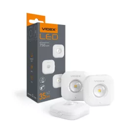   LED RECHARGEABLE NIGHT LIGHT with MOTION SENSOR VIDEX VL-NL075-21 VL-NL075-21
