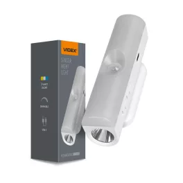   LED RECHARGEABLE NIGHT LIGHT with MOTION SENSOR VIDEX VL-NL108W VL-NL108W