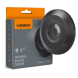 PIR motion and light sensor VIDEX VL-SPC05B 800W Black