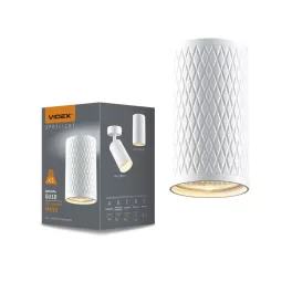 Ceiling spotlight luminaire VIDEX-GU10-TALEN-WHITE