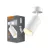 Wall and ceiling spotlight luminaire VIDEX-GU10-GRANT-WHITE VL-SPF02B-WP