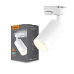 Spot track luminaire VIDEX-GU10-LONZO-WHITE VL-SPF06C-W