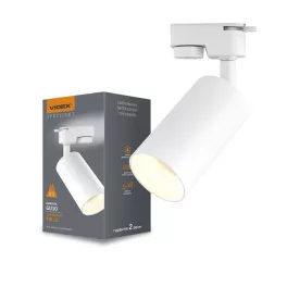 Spot track luminaire VIDEX-GU10-LONZO-WHITE VL-SPF06C-W