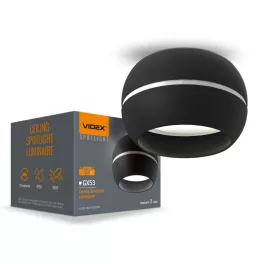   Ceiling spotlight luminaire VIDEX for GX53 lamp VL-SPF16A-B VL-SPF16A-B