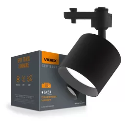   Spot track luminaire VIDEX for GX53 lamp VL-SPF17C-B VL-SPF17C-B