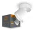 Ceiling spotlight luminaire VIDEX for GX53 lamp VL-SPF18B-W VL-SPF18B-W