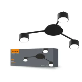   Ceiling spotlight luminaire VIDEX for 3xGX53 lamp VL-SPF20B-B VL-SPF20B-B