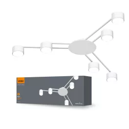  Ceiling spotlight luminaire VIDEX for 6xGX53 lamp VL-SPF21B-BP VL-SPF21B-BP