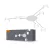 Ceiling spotlight luminaire VIDEX for 6xGX53 lamp VL-SPF21B-BP VL-SPF21B-BP