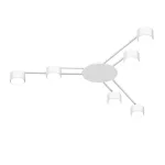 Ceiling spotlight luminaire VIDEX for 6xGX53 lamp VL-SPF21B-W