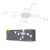 Ceiling spotlight luminaire VIDEX for 8xGX53 lamp VL-SPF22B-W VL-SPF22B-W