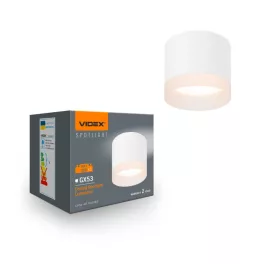   Ceiling spotlight luminaire VIDEX for GX53 lamp VL-SPF25A-W VL-SPF25A-W