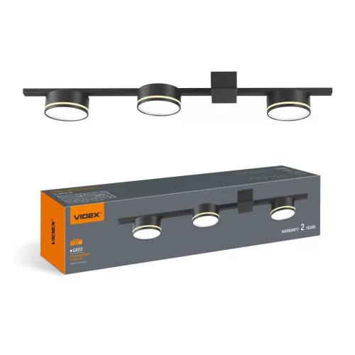 Ceiling spotlight luminaire VIDEX for 3xGX53 lamp VL-SPF32-3B