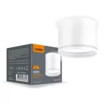Ceiling spotlight luminaire VIDEX for GX53 lamp VL-SPF35A-W
