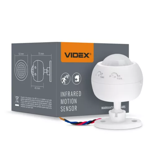 PIR motion and light sensor VIDEX VL-SPS27W 1200W VL-SPS27W