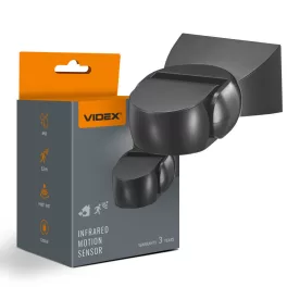   PIR motion and light sensor VIDEX VL-SPW15B 1200W IP65 Black VL-SPW15B