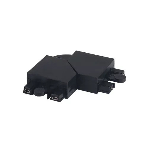 Horizontal adjustable connector for magnetic busbar VIDEX VL-TRMS-FC04B Black VL-TRMS-FC04B