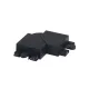 Horizontal adjustable connector for magnetic busbar VIDEX VL-TRMS-FC04B Black VL-TRMS-FC04B