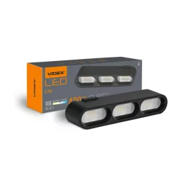   LED Light for Magnetic slim track light system VIDEX VL-TRMS-LD13B Black VL-TRMS-LD13B