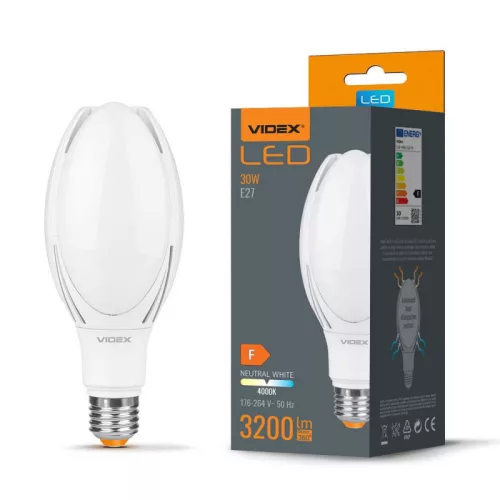 LED Bulb VIDEX-E27-A96-30W-NW VLE-A96-30274