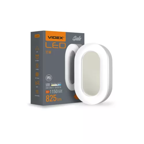 LED Bulkhead Light VIDEX-BULKHEAD-LED-GALA-11W-NW VLE-BHFO-115