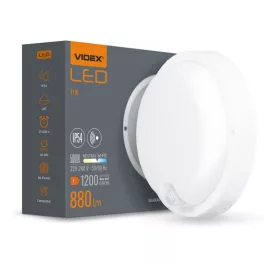   LED Bulkhead Light with motion detector VIDEX-BULKHEAD-LED-PIR-KIRA-11W-NW VLE-BHR-115W-SP