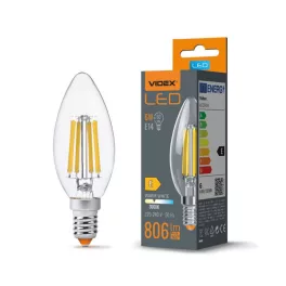 LED Bulb VIDEX-E14-C35-6W-FIL-WW VLE-C35F-06143