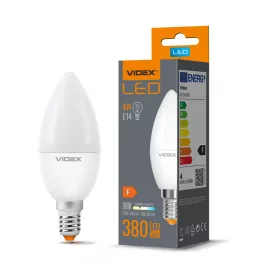 LED Bulb VIDEX-E14-C37-4W-WW VLE-C37e-04143