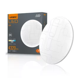 LED Ceiling Fixture VIDEX-MILA-48W-NW VLE-CLR-484R
