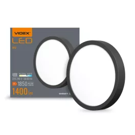   LED Surface Downlight Fixture VIDEX-DOWNLIGHT-LED-DLRS-BLACK-18W-NW VLE-DLRS-184B