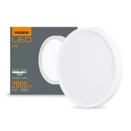   LED Surface Downlight Fixture VIDEX-DOWNLIGHT-LED-DLRS-24W-NW VLE-DLRS-244