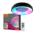 LED DIMMABLE PENDANT LUMINAIRE WITH REMOTE CONTROL VIDEX-LED-EDGE-RC-RGB-72W-BLACK VLE-ERC-RGB-72B