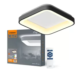 LED Ceiling Fixture VIDEX-LED-EDGE-SC-72W-BLACK VLE-ESC-72B