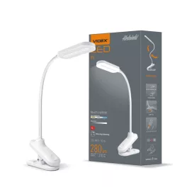   LED Dimmable Desk Lamp VIDEX-DESK-LAMP-HELSINKI-WHITE VLE-TF09W