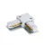 L-Type connector VIDEX White VLE-TRF-CTL-W