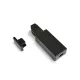 1-Phase End Connector Kit VIDEX Black VLE-TRF-TM-B