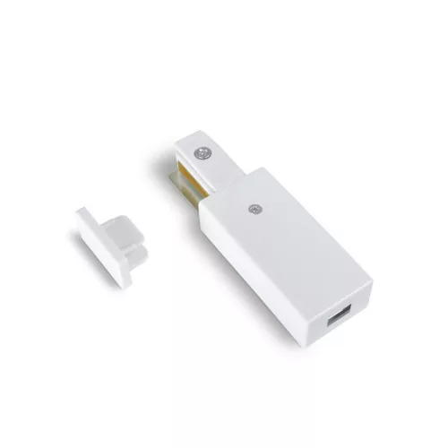 1-Phase End Connector Kit VIDEX White VLE-TRF-TM-W