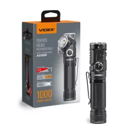   LED Portable Flashlight VIDEX VLF-A232R 1000Lm 5000K VLF-A232R